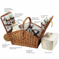 Side Folable Picnic Rattan Basket